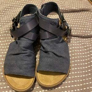 Blowfish Navy sandal